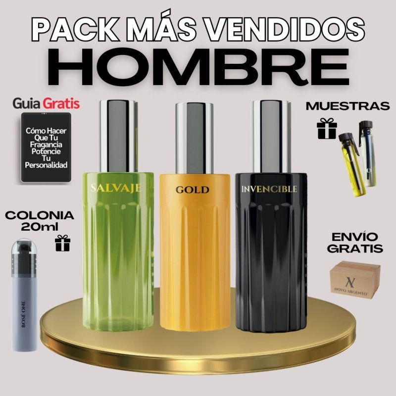 Pack Más Vendidos (hombre) - Novo Argento