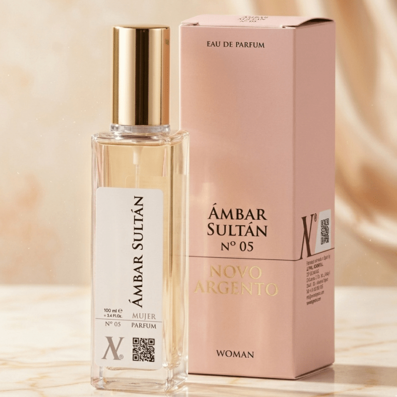 Ámbar Sultán Nº05 - Equivalencia a Ameerat al Arab (Mujer) - Novo Argento