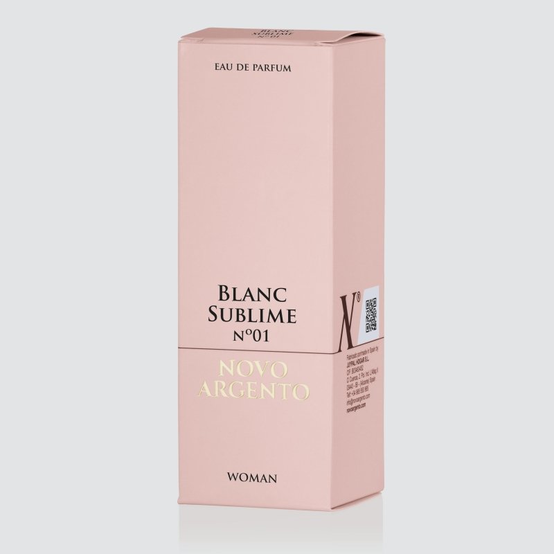 Blanc Sublime Nº 01 - Equivalencia a Le parfum in white (Mujer) - Novo Argento