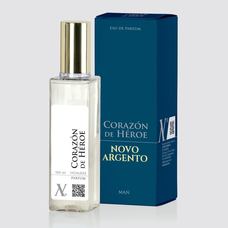 Corazón de Héroe - Recuerda a Eros (alta gama) - Novo Argento