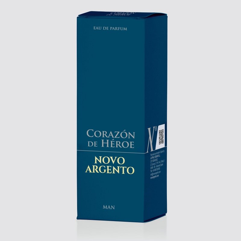Corazón de Héroe - Recuerda a Eros (alta gama) - Novo Argento