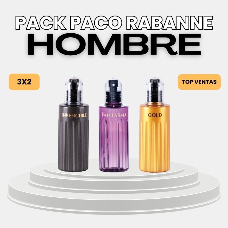 Pack Paco Rabanne (hombre) - Novo Argento